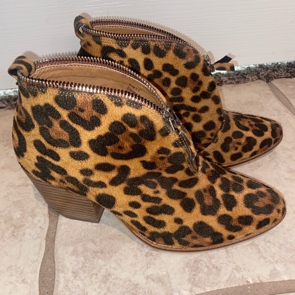 Leopard print booties, Beast Fashion